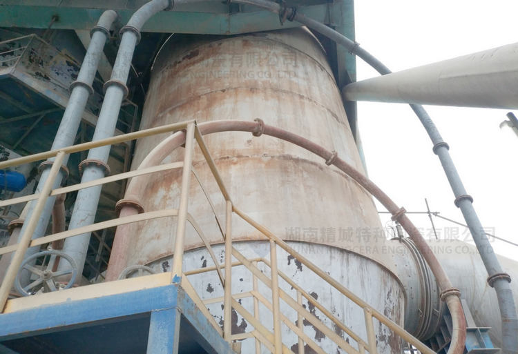 美运行一年的欧博ABG特瓷耐磨陶瓷管道外观无破损、运行无走漏