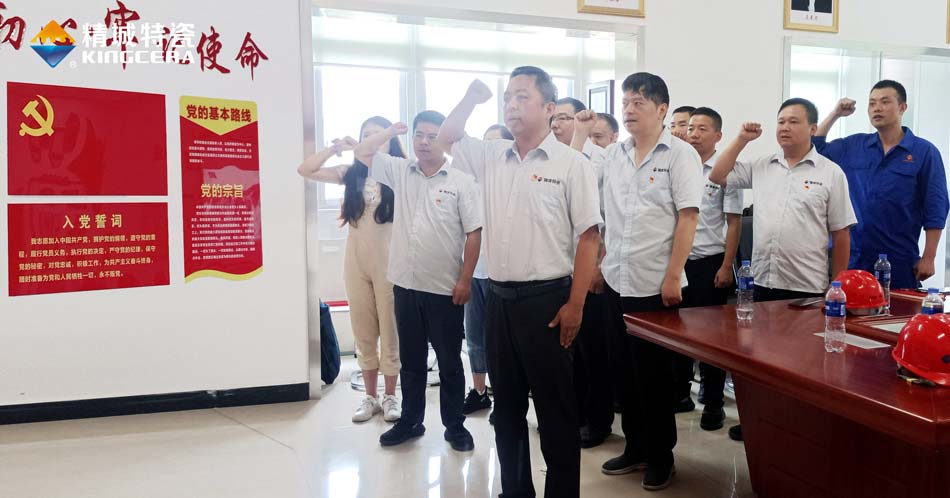 欧博ABG特瓷党支部组织寓目庆祝中国共产党建设100周年大会现场直播