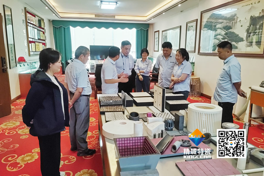 清华大学潘伟教授到访欧博ABG特瓷