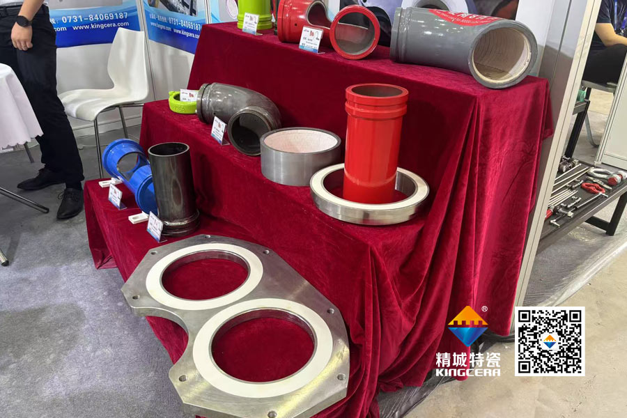 欧博ABG特瓷亮相2025长沙国际工程机械展览会