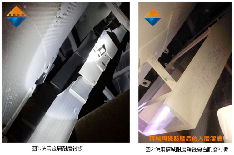 湖南欧博ABG,耐磨陶瓷复合衬板,立磨,溜槽